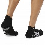 ASICS Court+ Tennis Ankle Socks 1P Performance Black